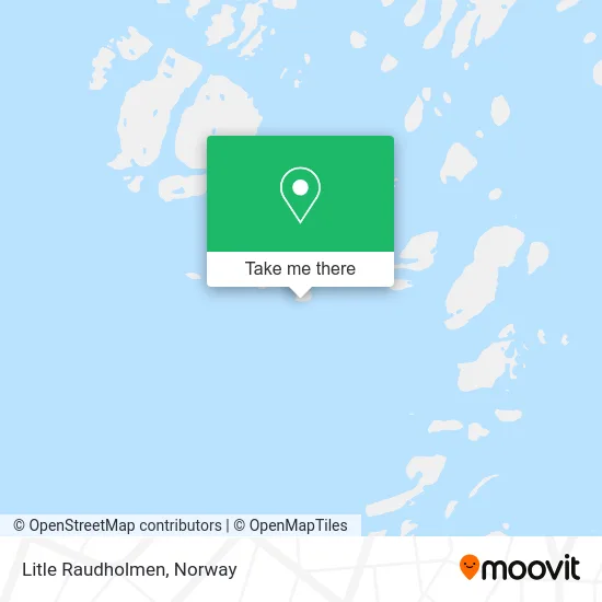 Litle Raudholmen map