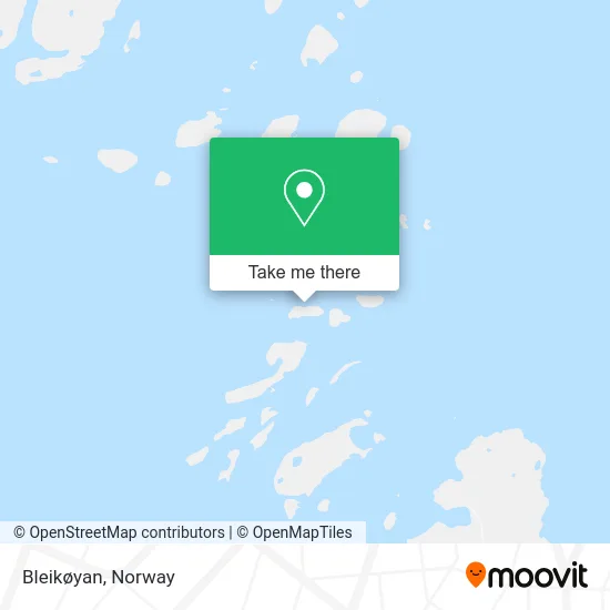 Bleikøyan map