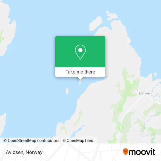 Avløsen map