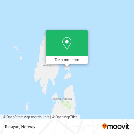 Risøyan map
