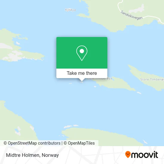 Midtre Holmen map