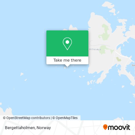 Bergettaholmen map