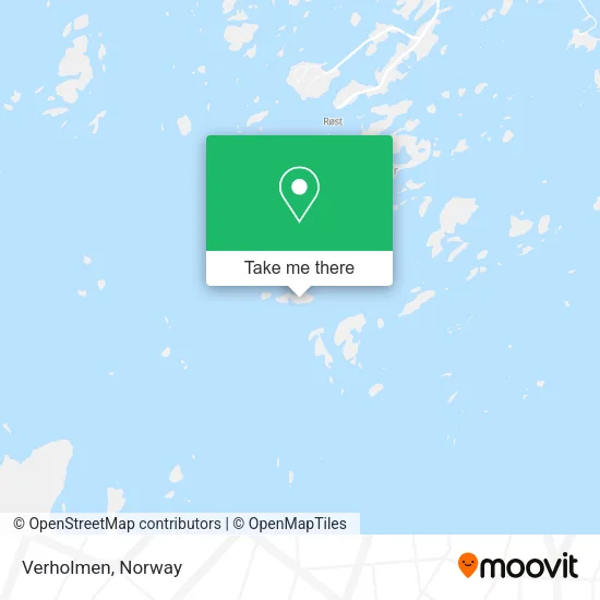 Verholmen map