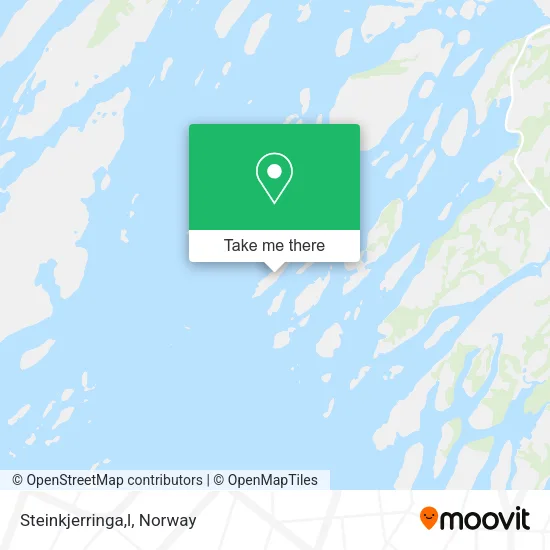 Steinkjerringa,l map