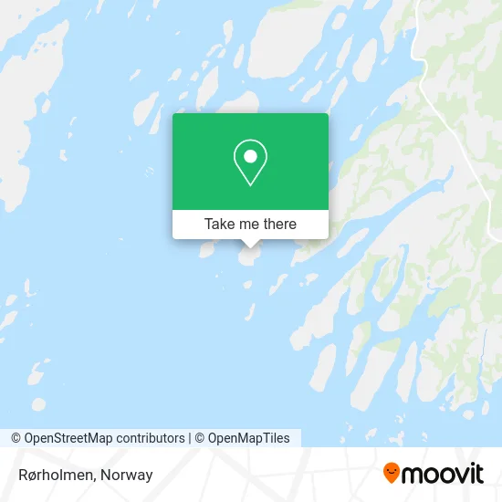 Rørholmen map
