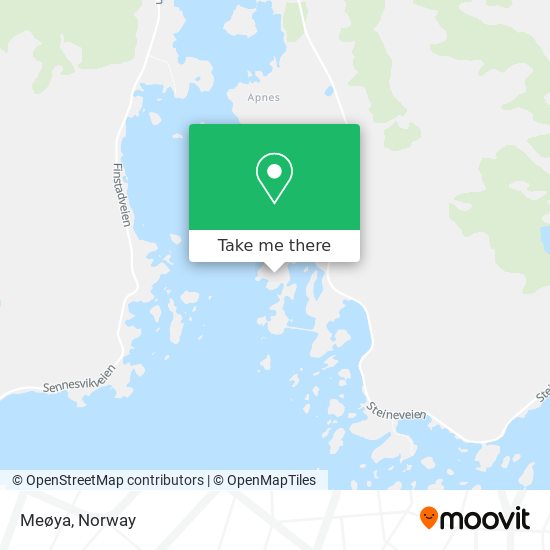 Meøya map