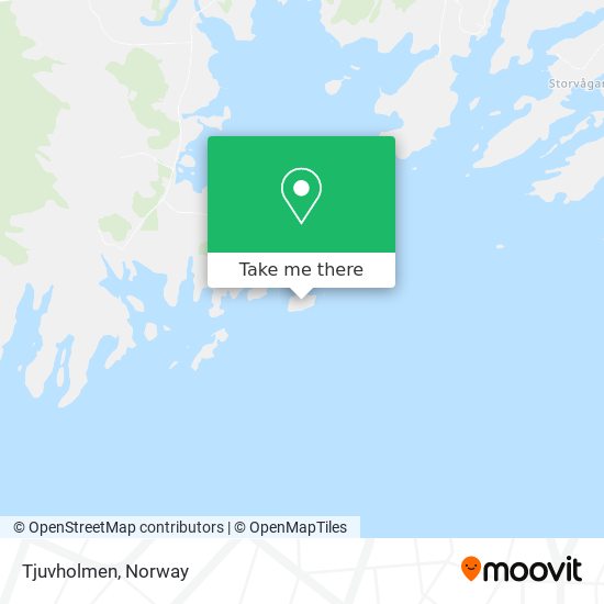 Tjuvholmen map