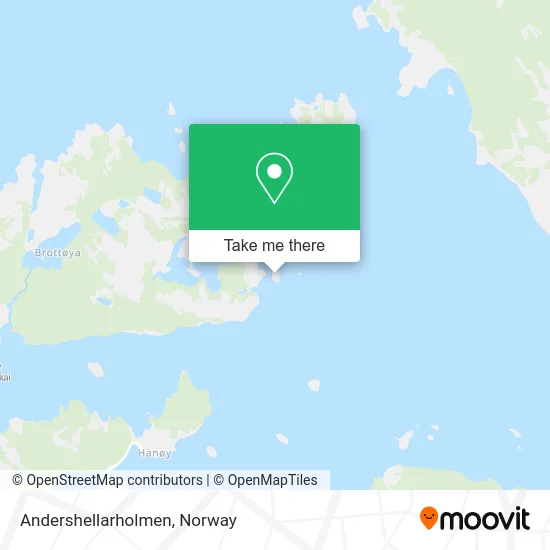 Andershellarholmen map