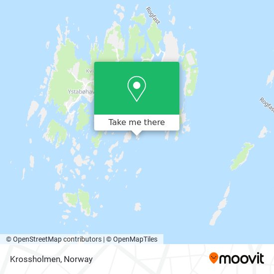 Krossholmen map