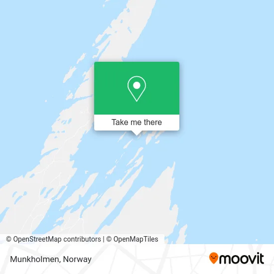 Munkholmen map