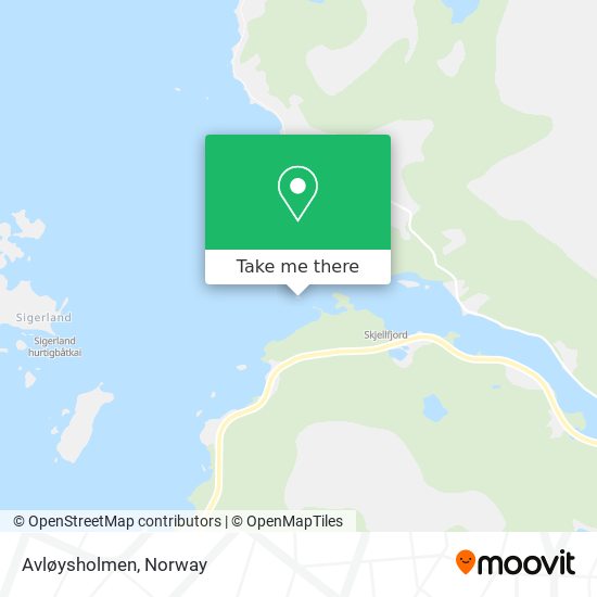 Avløysholmen map