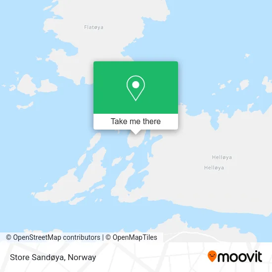 Store Sandøya map