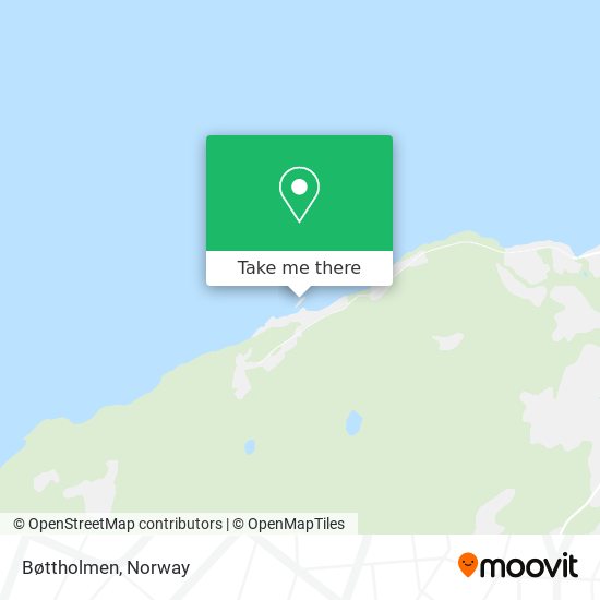 Bøttholmen map