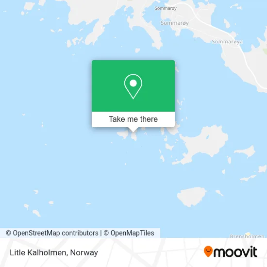 Litle Kalholmen map