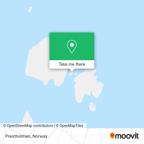 Prestholmen map
