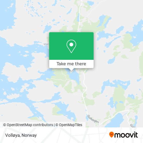 Volløya map