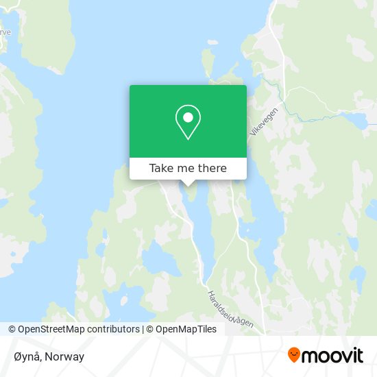 Øynå map