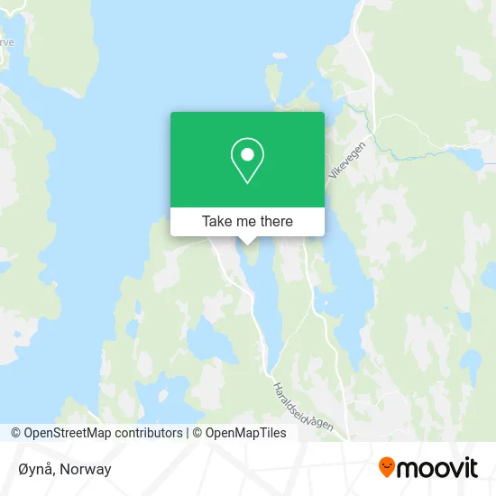 Øynå map
