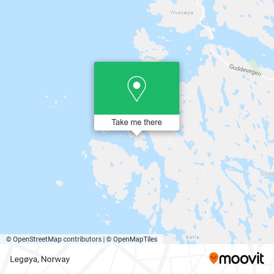 Legøya map