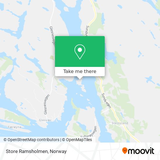 Store Ramsholmen map