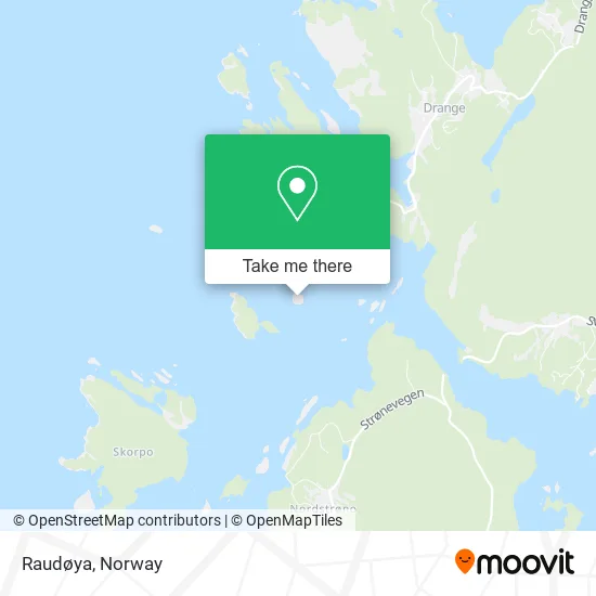 Raudøya map