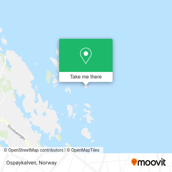 Ospøykalven map