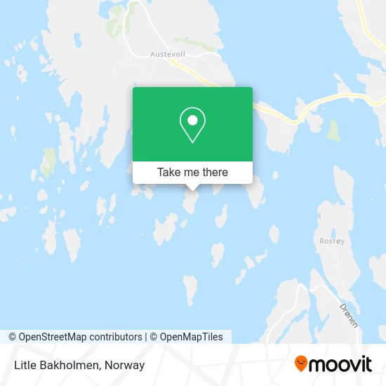 Litle Bakholmen map