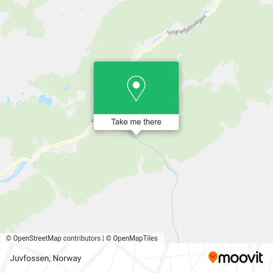 Juvfossen map