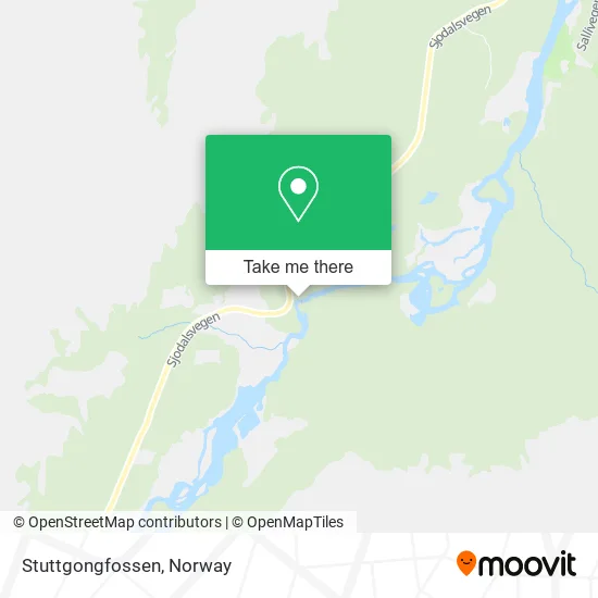 Stuttgongfossen map