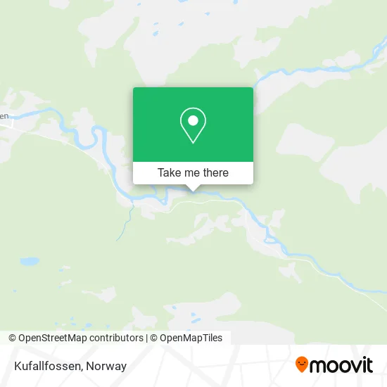 Kufallfossen map