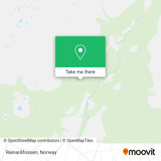 Reinaråfossen map