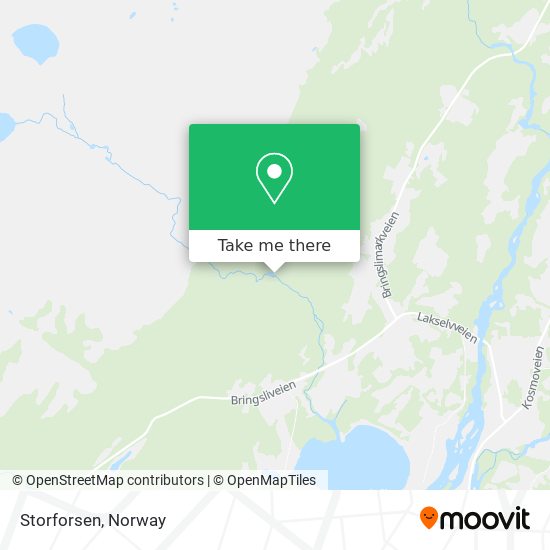 Storforsen map