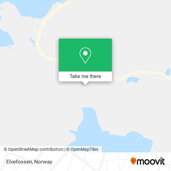 Elvefossen map