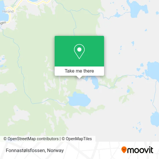 Fonnastølsfossen map
