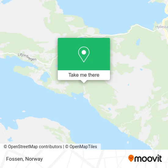 Fossen map