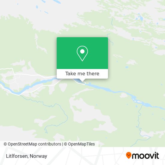 Litlforsen map