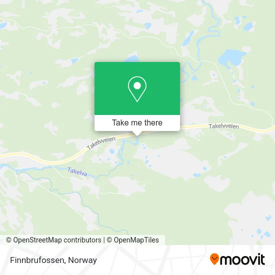 Finnbrufossen map