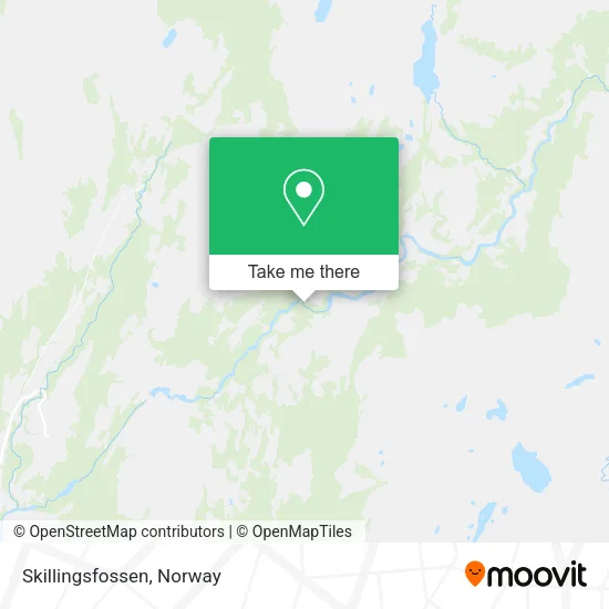 Skillingsfossen map