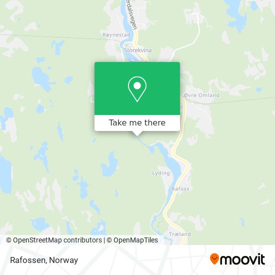 Rafossen map