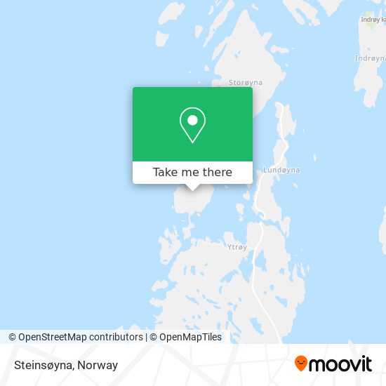 Steinsøyna map