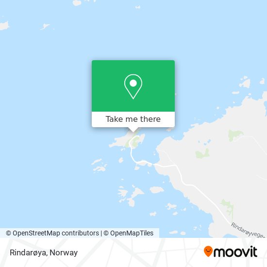 Rindarøya map