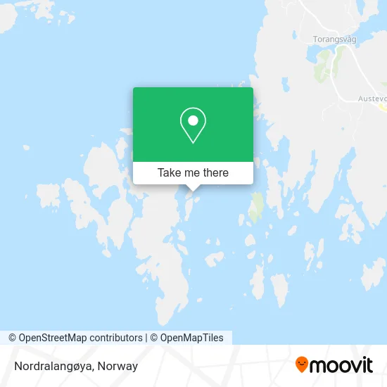 Nordralangøya map