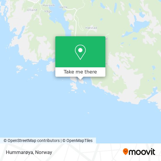 Hummarøya map