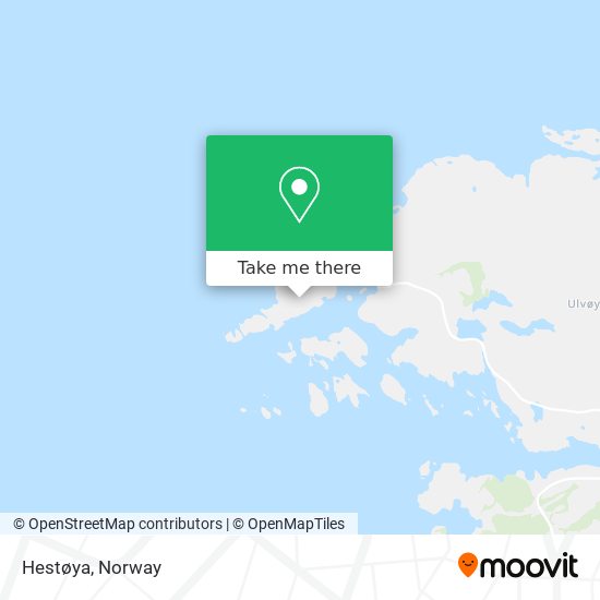 Hestøya map