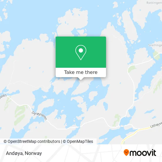 Andøya map