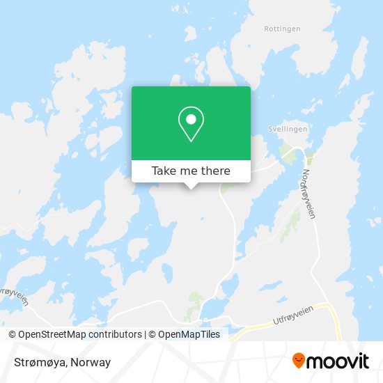 Strømøya map