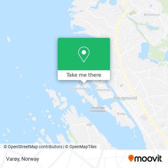 Varøy map