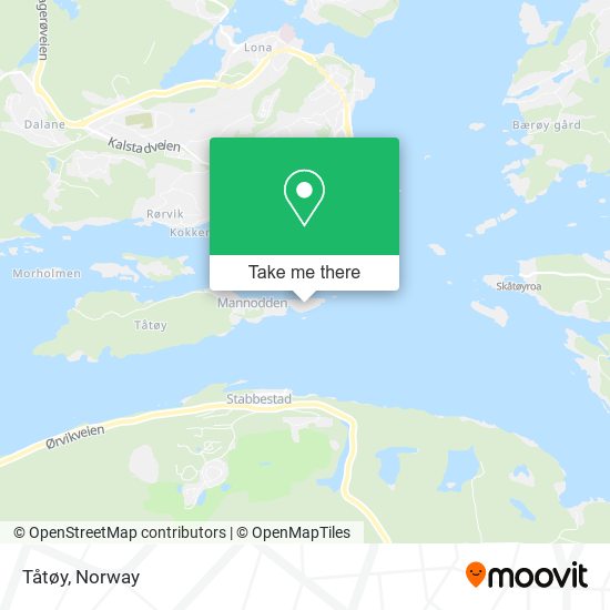 Tåtøy map