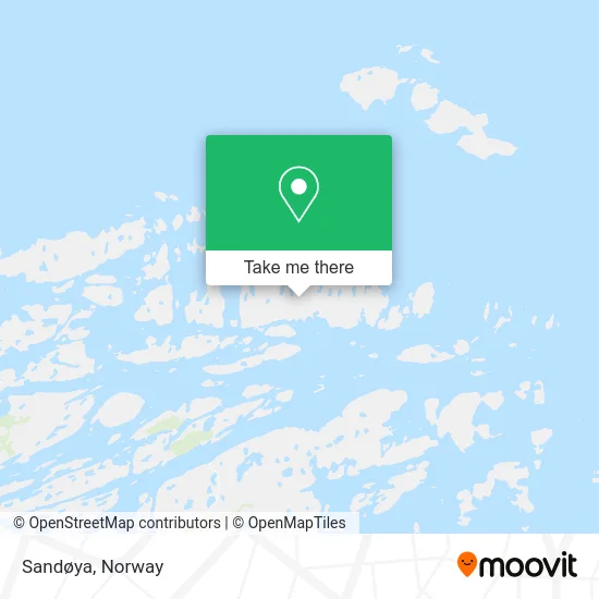 Sandøya map
