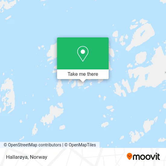 Hallarøya map